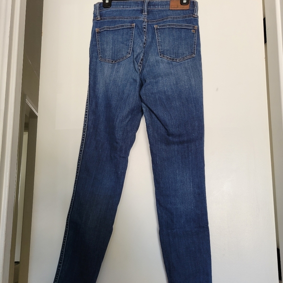 Madewell 10" High Rise Skinny Jeans Size 27T - Picture 5 of 12